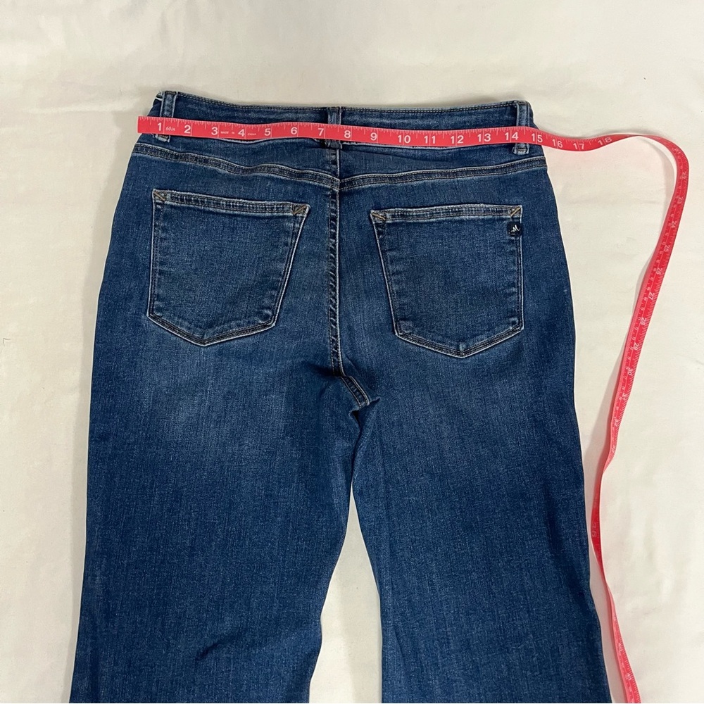 Maurices Classic Blue Women's High Rise Flare Jeans - Picture 3 of 9